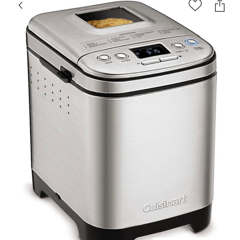 Cuisinart® CBK110P1 Automatic Breadmaker. New Without Box or manual. Used twice